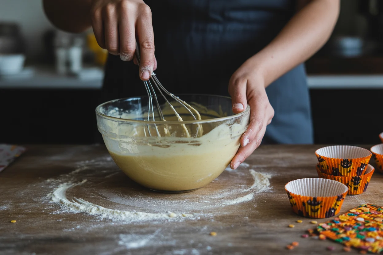 halloween candy cupcakes