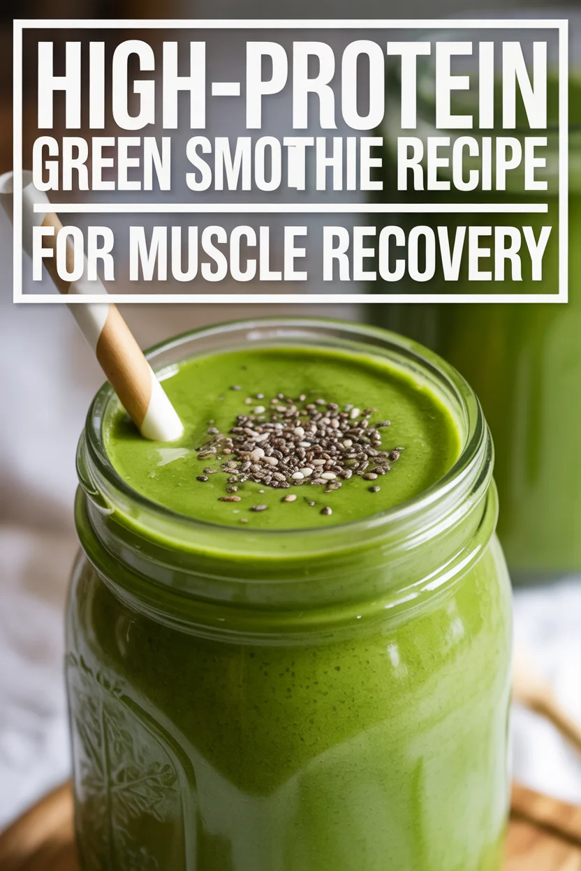 High-Protein Green Smoothie Recipe