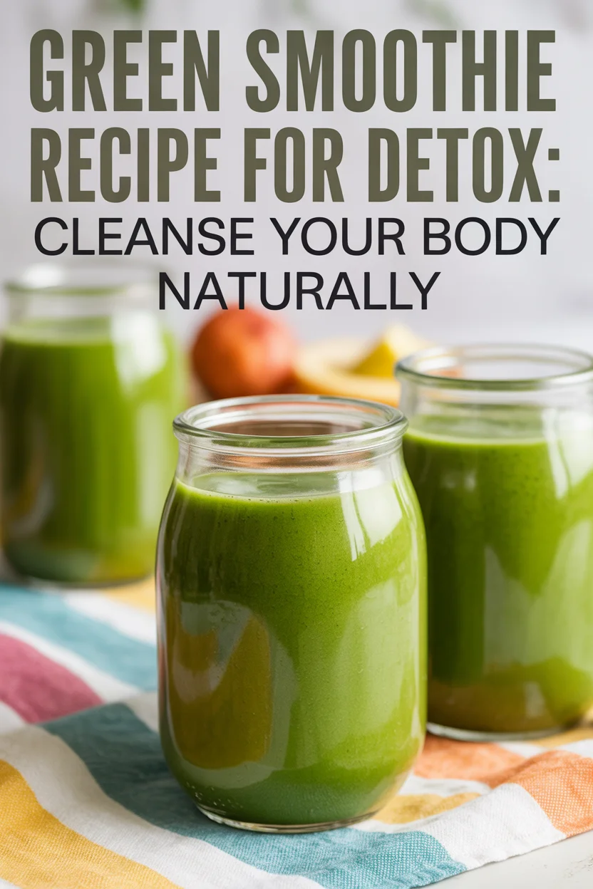 Green Smoothie Recipe for Detox
