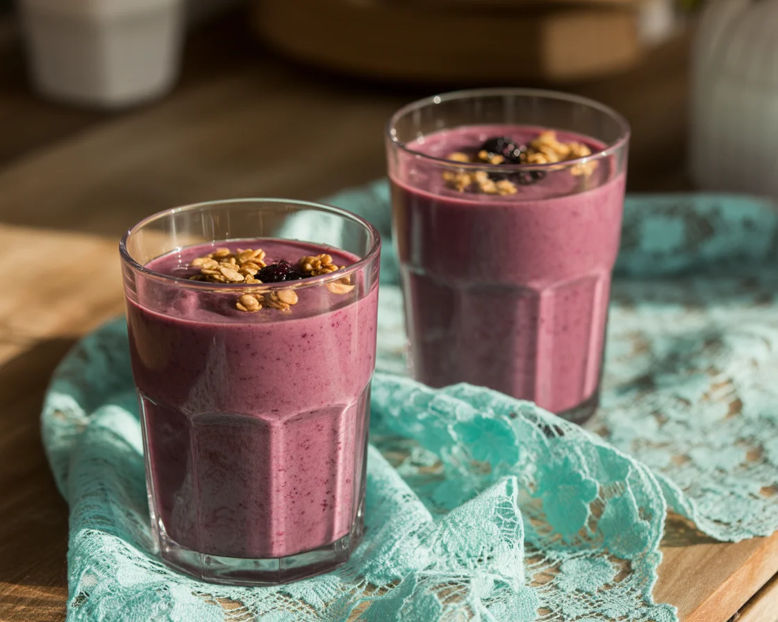 Berry Green Smoothie Recipe: Antioxidant Powerhouse