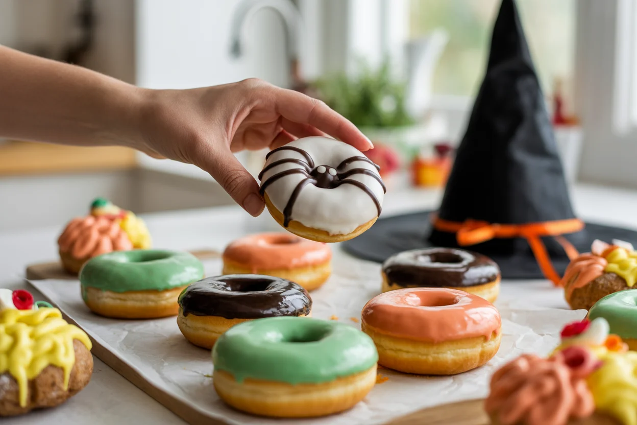 Spooktacular Halloween Dessert Donuts to Share and Enjoy!