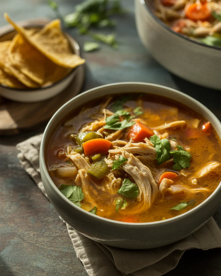 Mexican chicken soup
