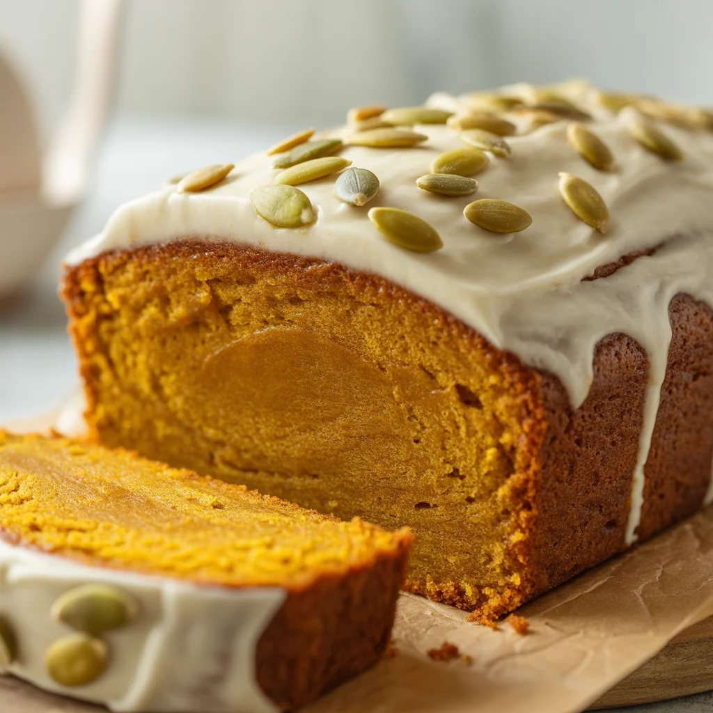 Spiced Pumpkin Loaf Cake - A Fall Favorite!