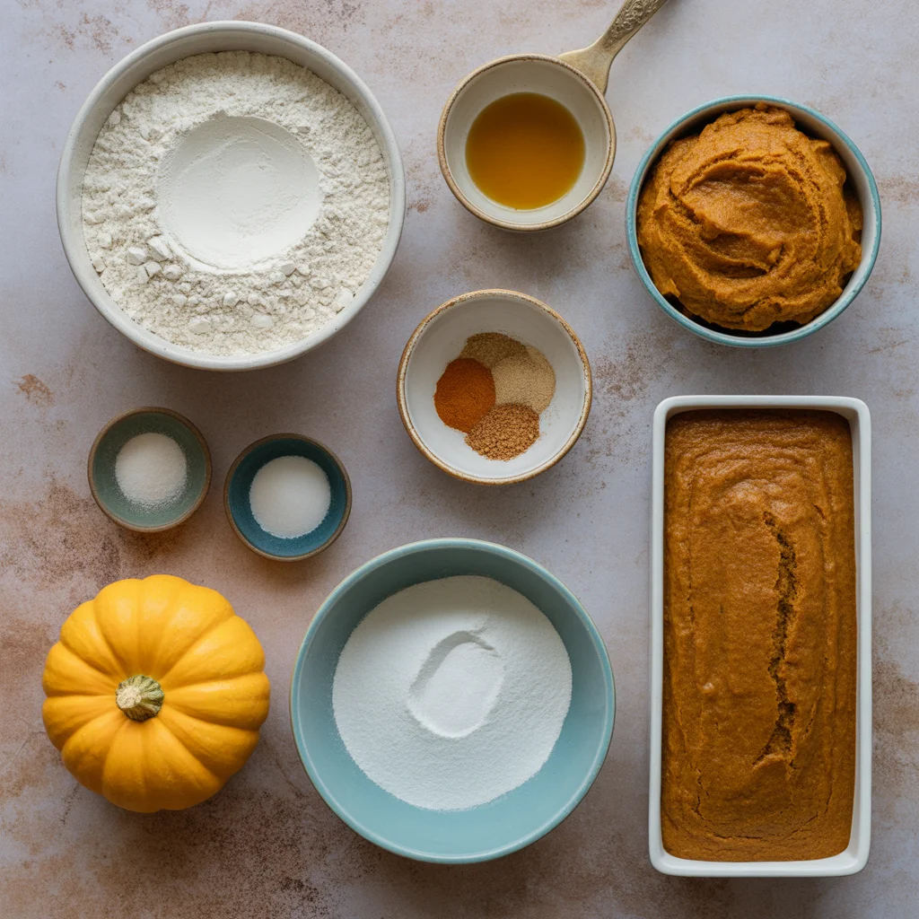 Spiced Pumpkin Loaf Cake