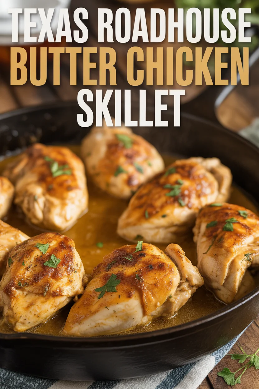 Texas Roadhouse Butter Chicken Skillet
