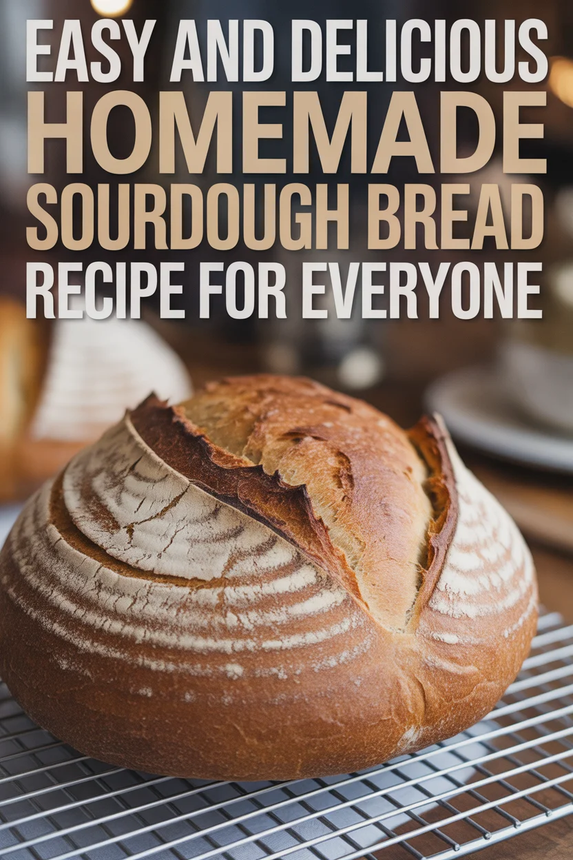Easy and Delicious Homemade Sourdough Bread Recipe for Everyone