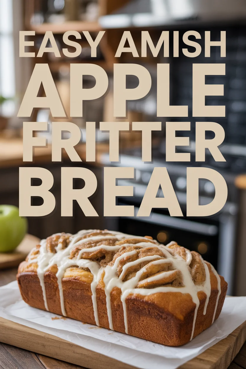 Easy Amish Apple Fritter Bread