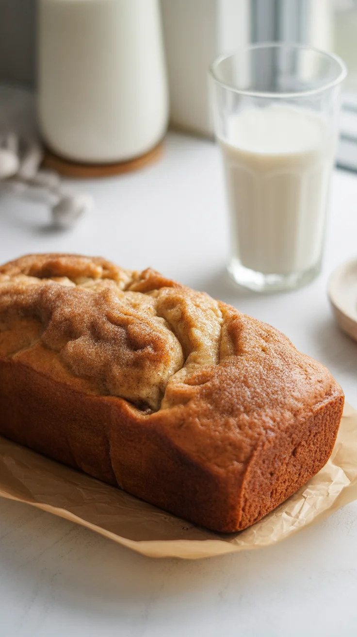 homemade Cinnamon Donut Bread