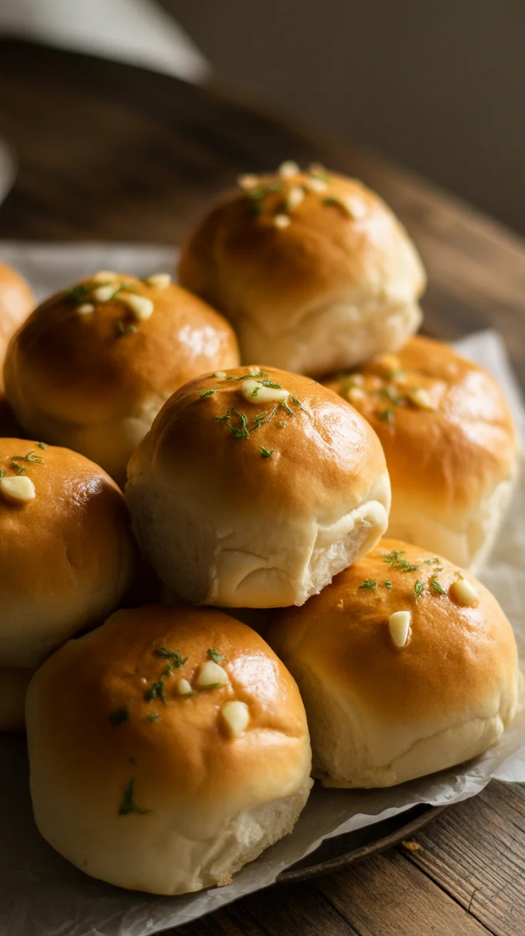 Garlic Butter Bread Rolls