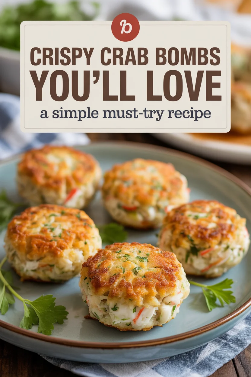 Crispy Crab Bombs You’ll Love: A Simple Must-Try Recipe