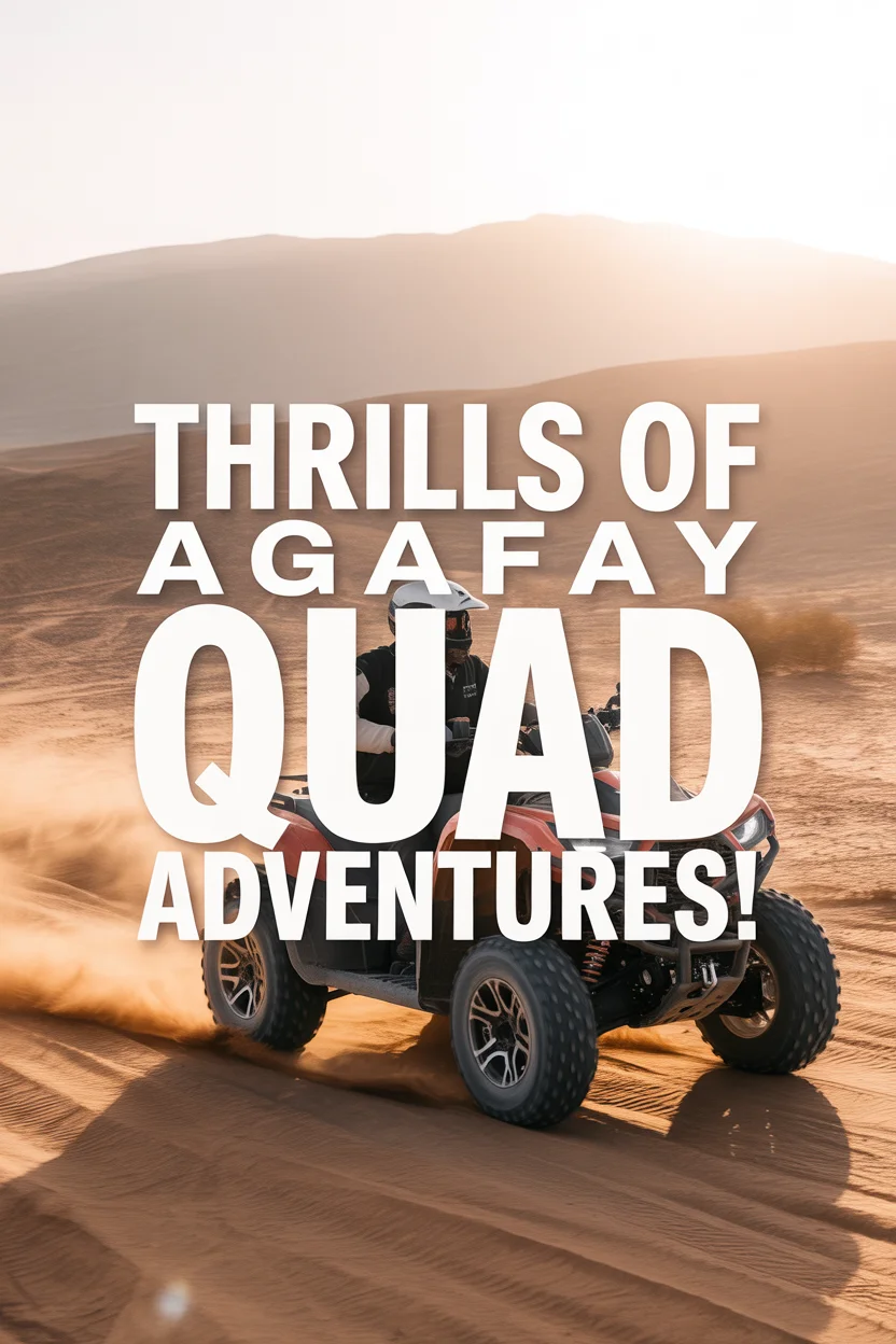 Experience the Thrill of Agafay Quad Adventures!
