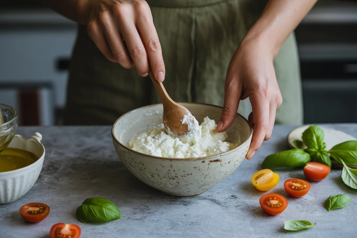 Whipped Cottage Cheese Pizza Dip Recipe