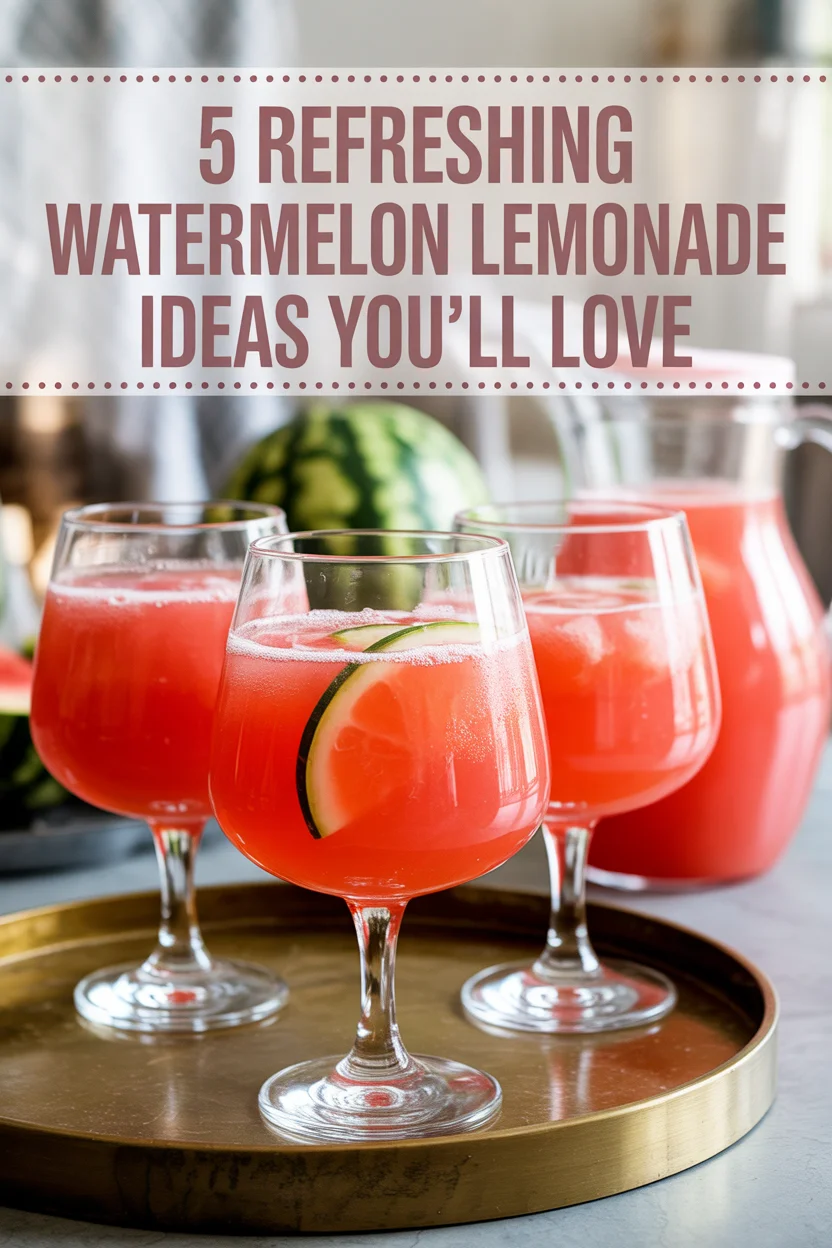 Watermelon Lemonade