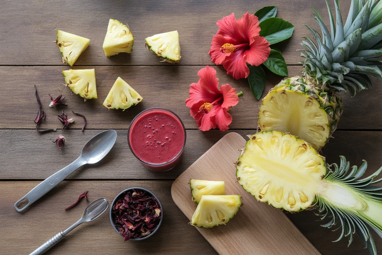 5 Refreshing Hibiscus Tea Pineapple Smoothie Ideas You’ll Love!