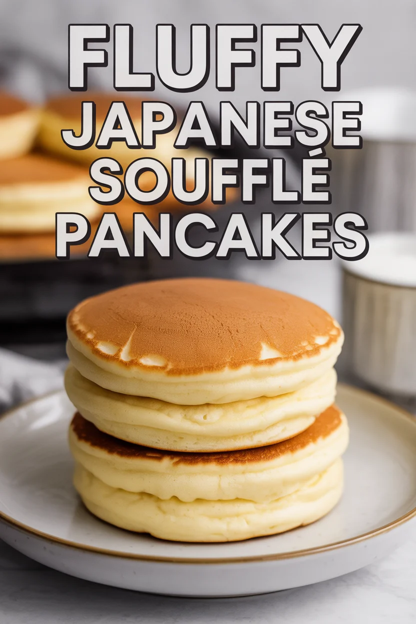 Japanese Soufflé Pancakes