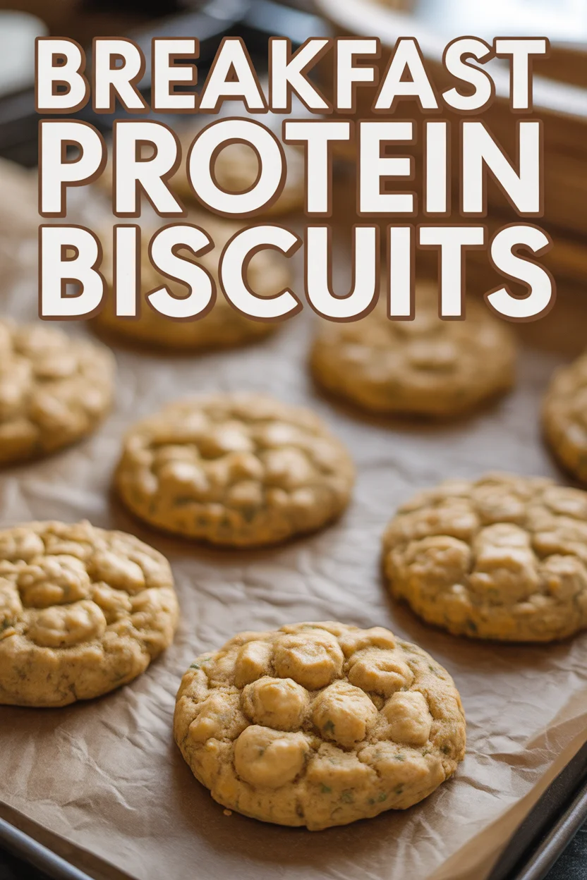 Breakfast Protein Biscuits Breakfast Protein Biscuits