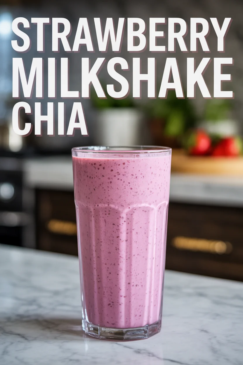 Strawberry Milkshake Chia