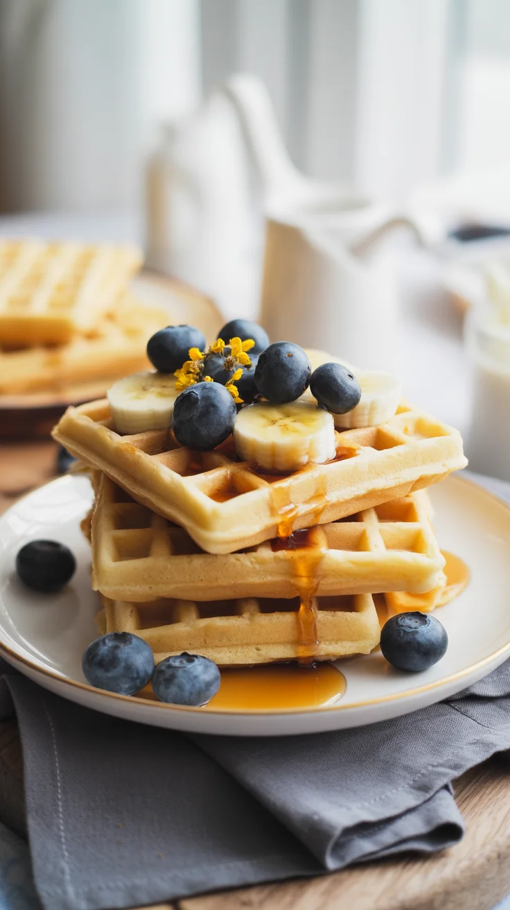 Oatmeal Waffles