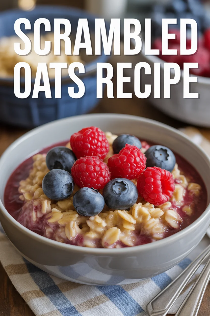 Scrambled Oats Recipe