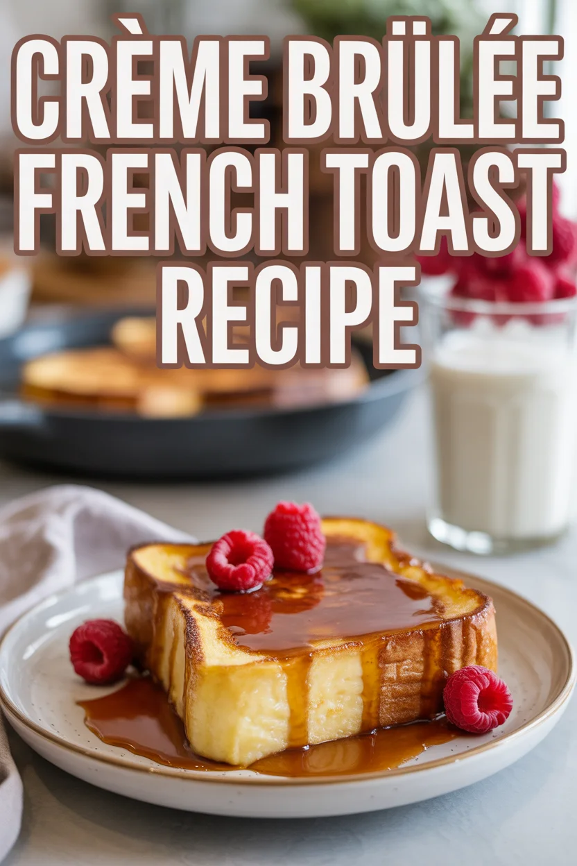 Crème Brûlée French Toast recipe