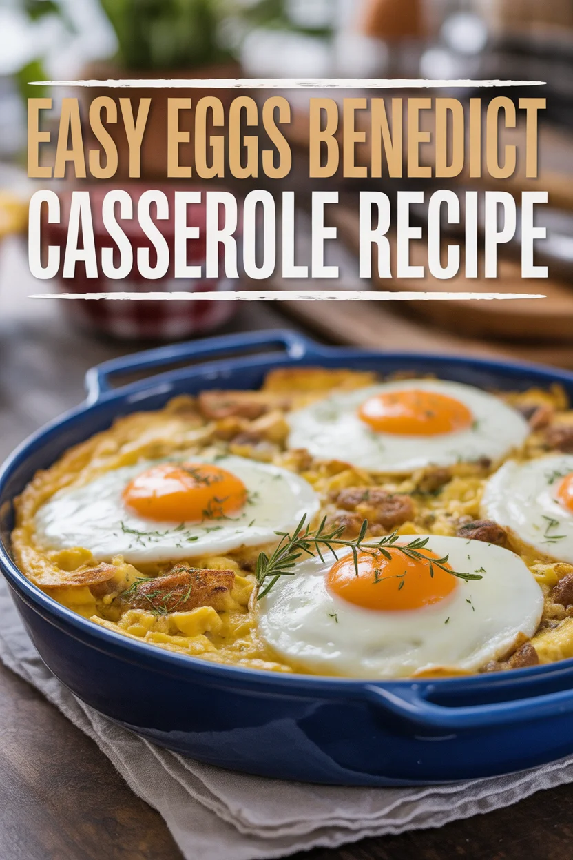 easy Eggs Benedict Casserole recipe