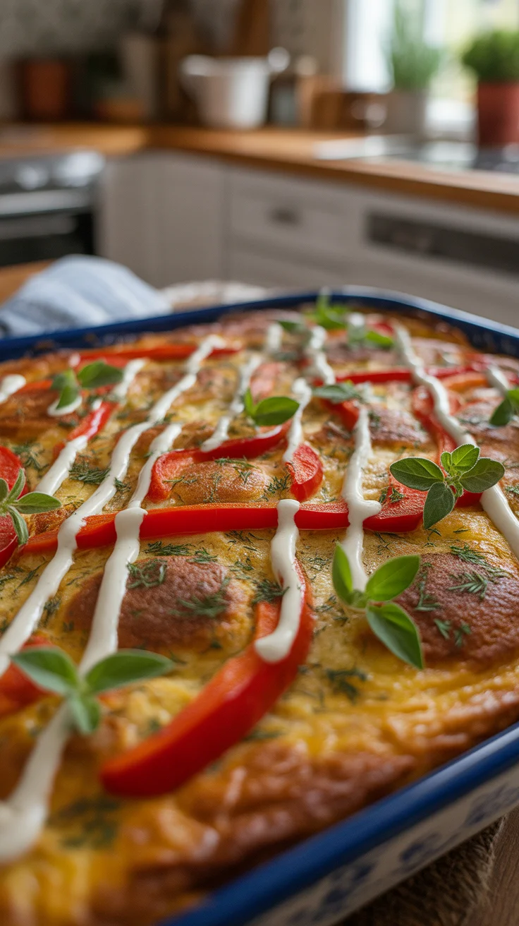 easy Eggs Benedict Casserole recipe