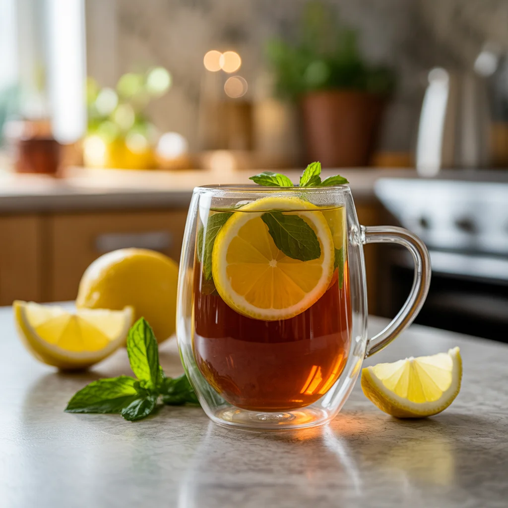 japanese lemon balm tea