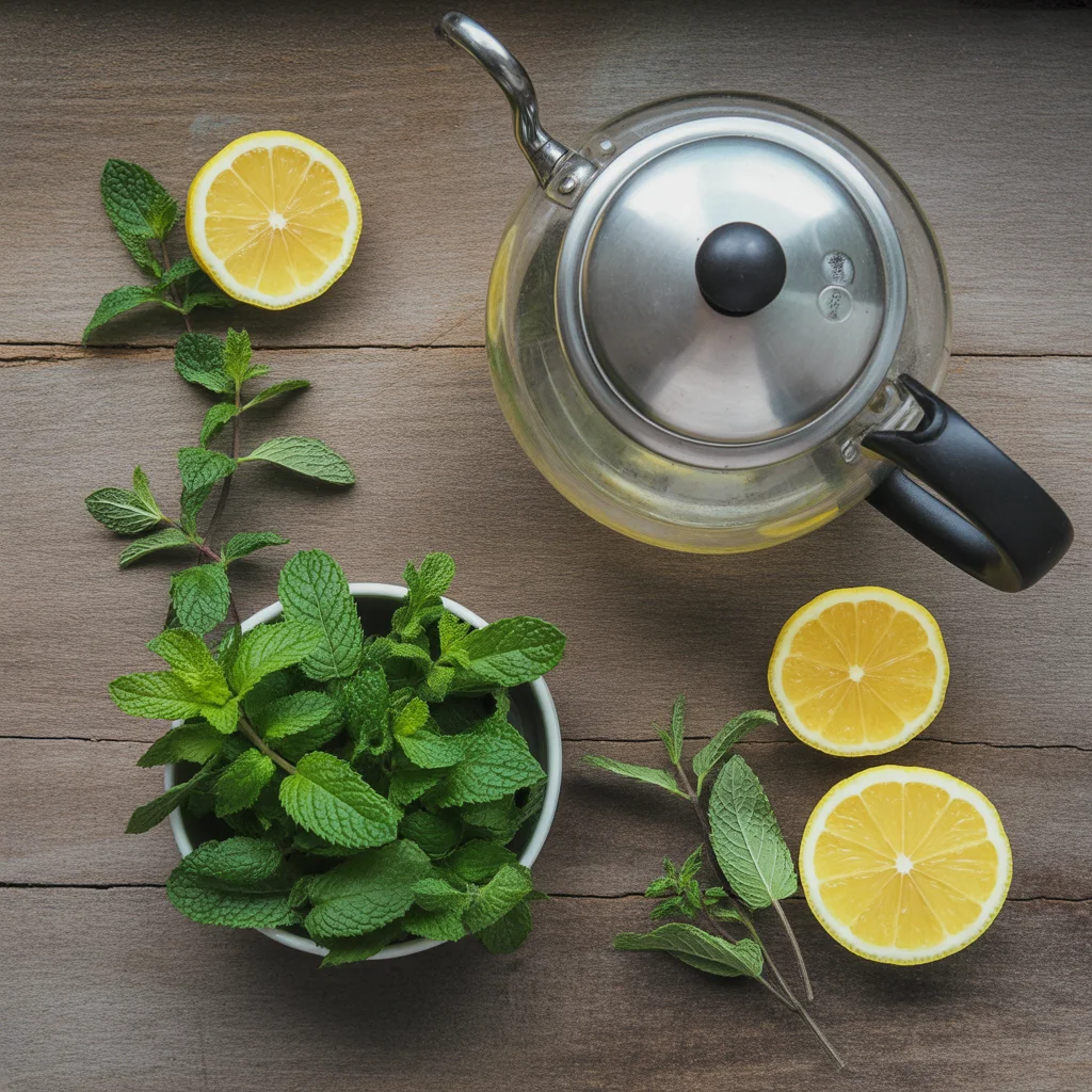 japanese lemon balm tea