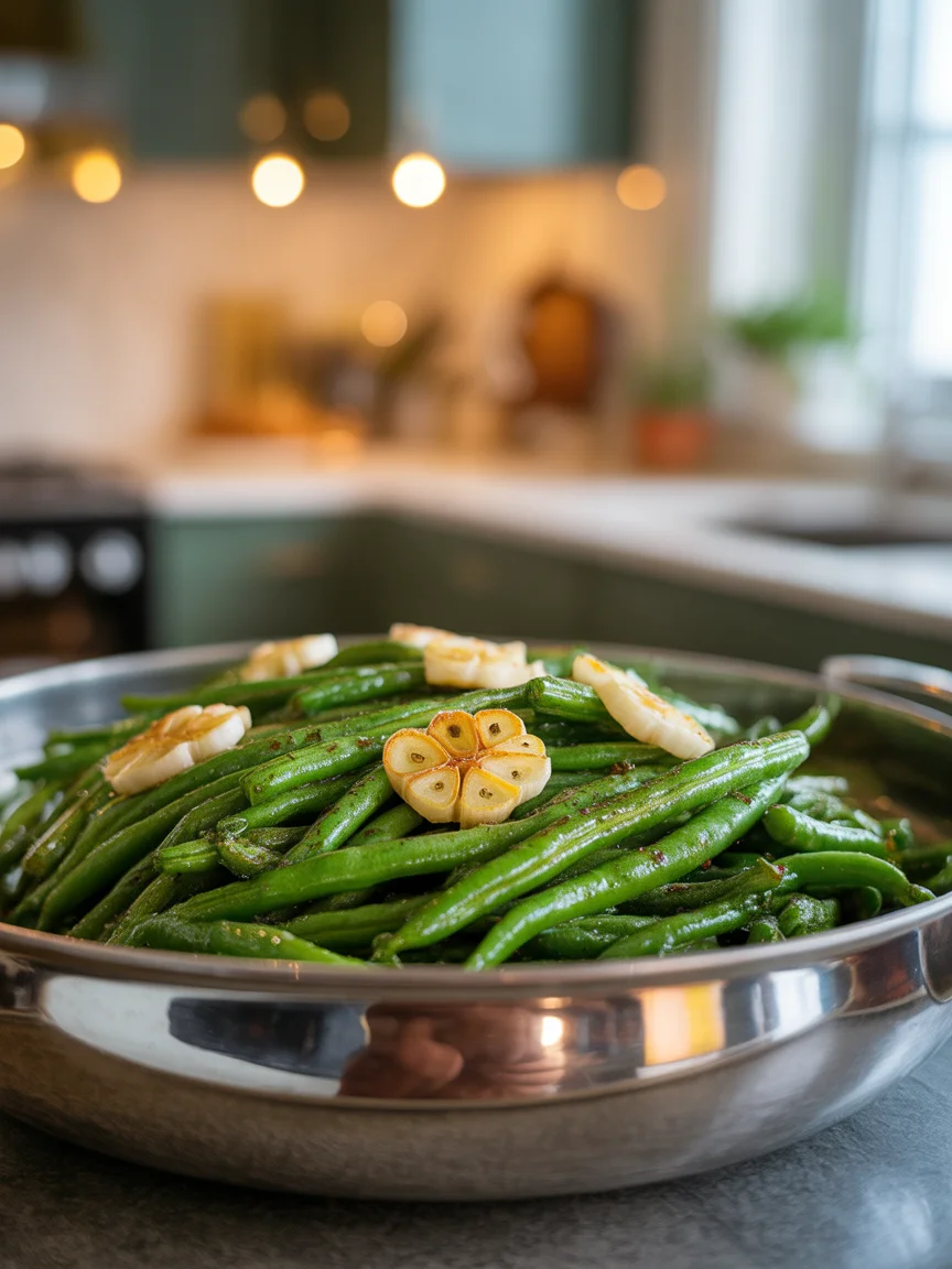 garlic butter green beans
