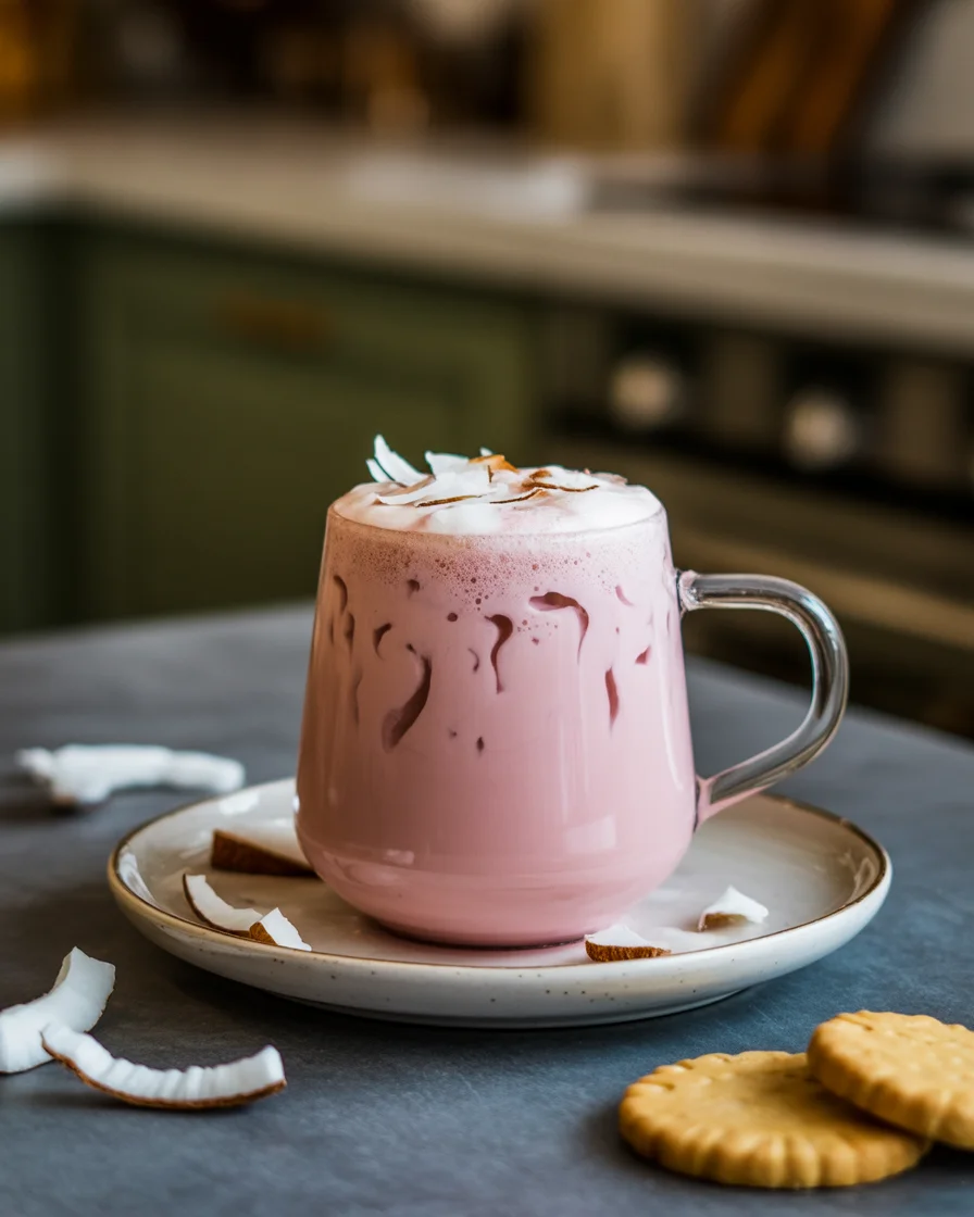 Refreshing Pink Coconut Iced Latte Recipe for Anytime Bliss