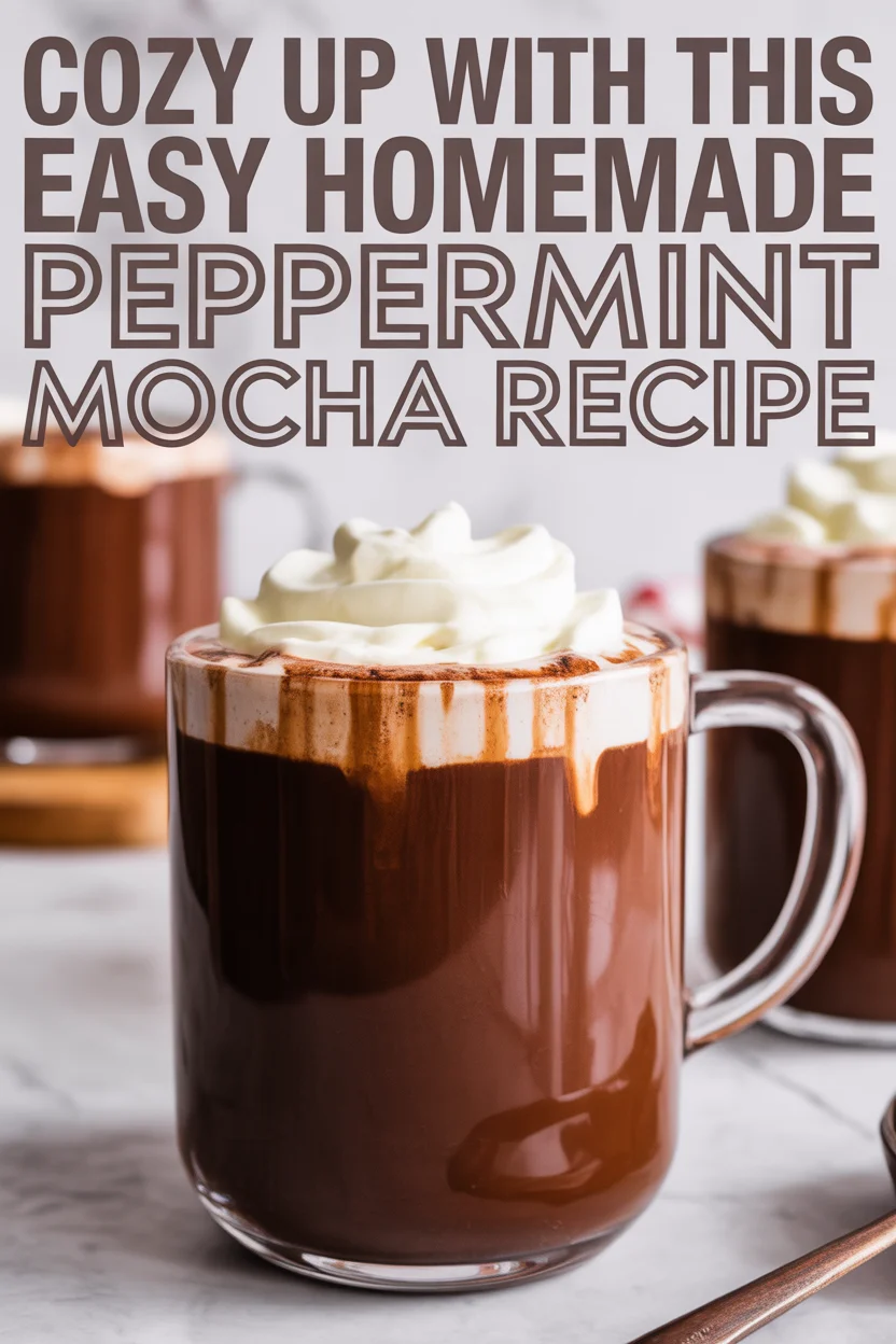 Cozy Up with This Easy Homemade Peppermint Mocha Recipe