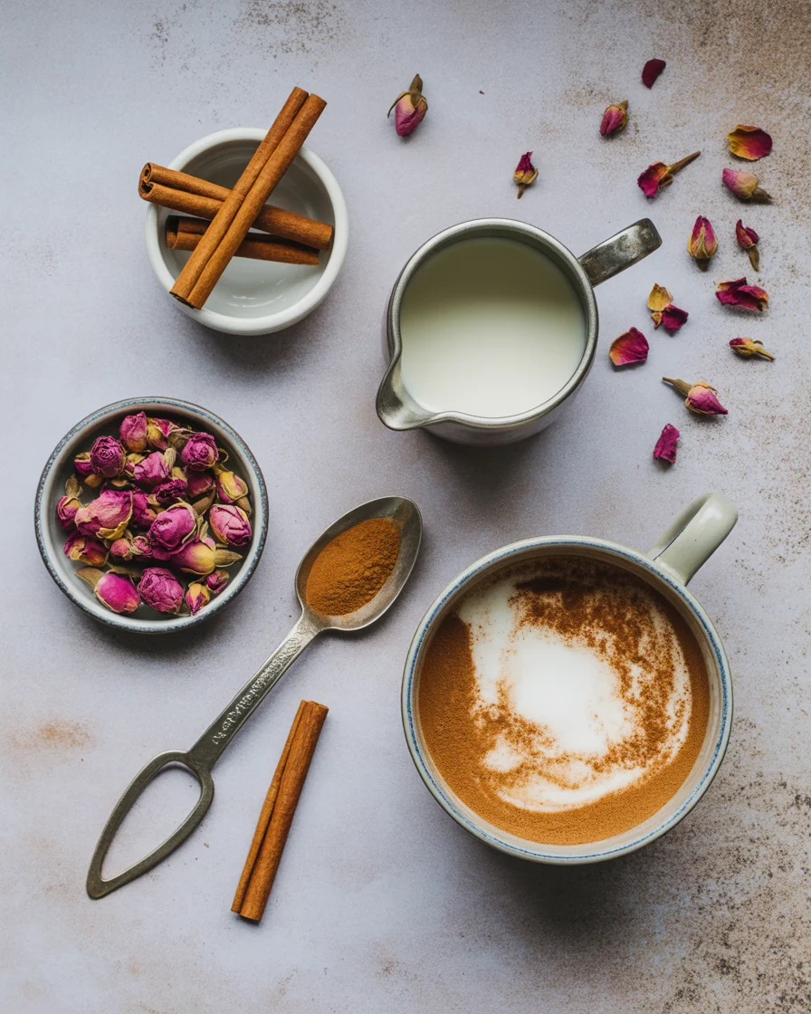 Warm & Cozy Cinnamon Rose Latte Recipe You’ll Love