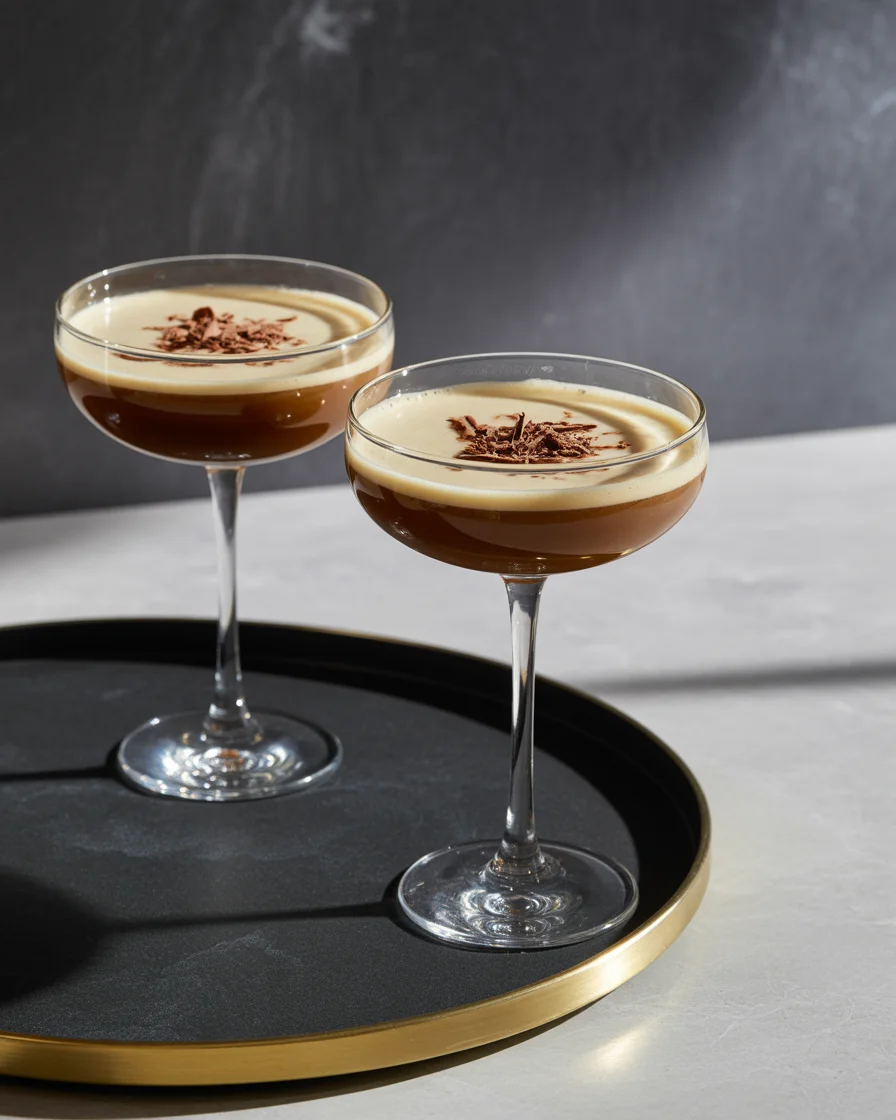Creamy Vanilla Espresso Martini recipe