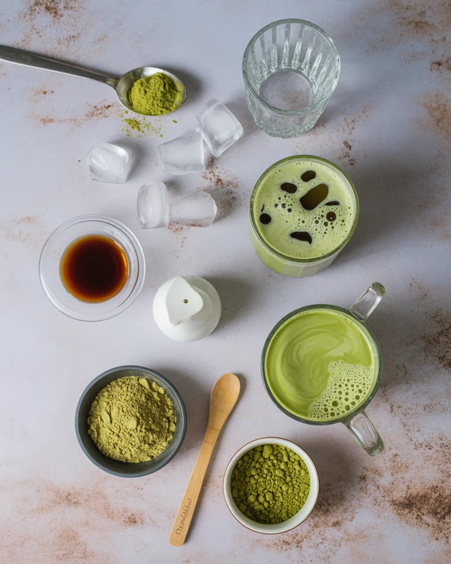 dirty matcha latte recipe