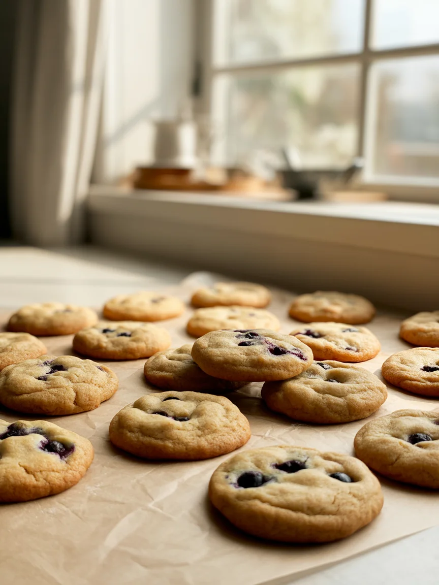 Deliciously Soft Lemon Blueberry Cookies You&rsquo;ll Love
