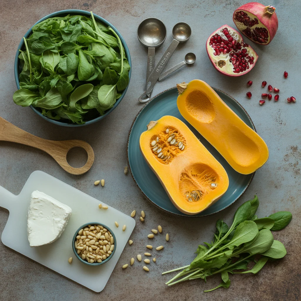 Roasted Sweet Potato Goat Cheese Salad