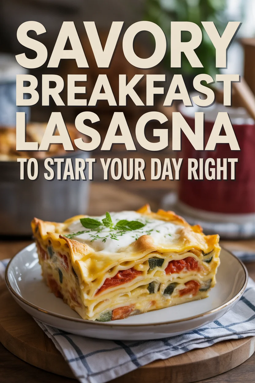breakfast lasagna