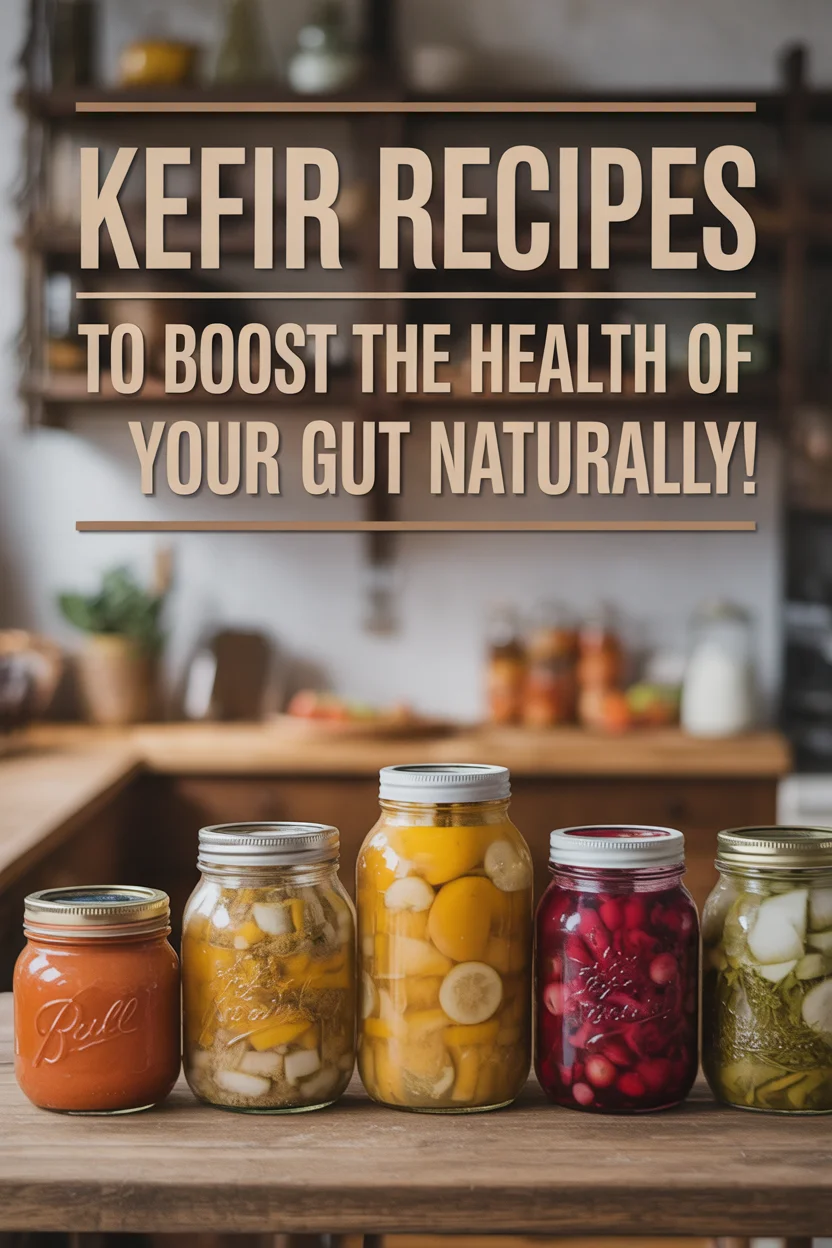 Kefir Recipes to Boost the Health of Your Gut Naturally!