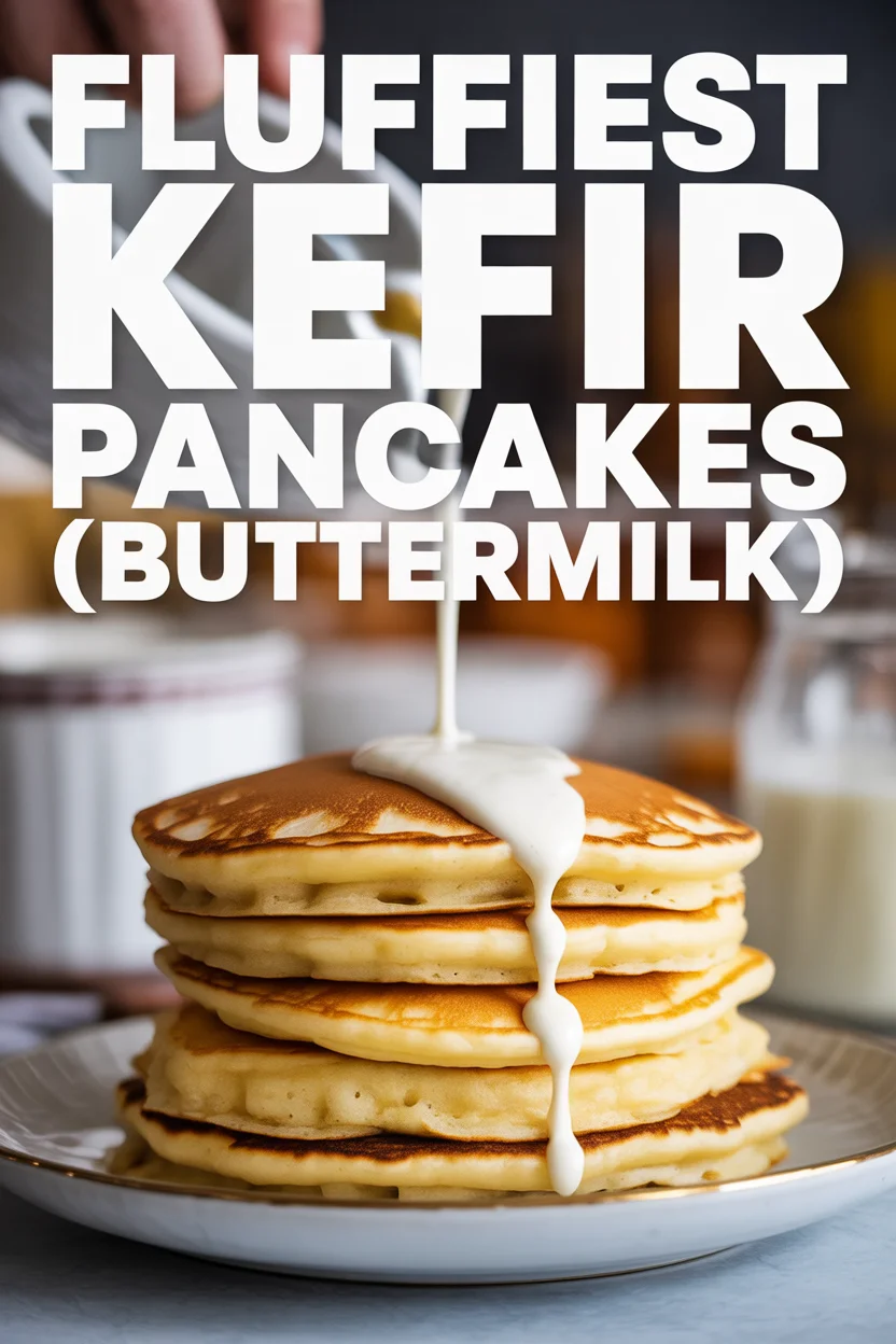 Fluffiest Kefir Pancakes