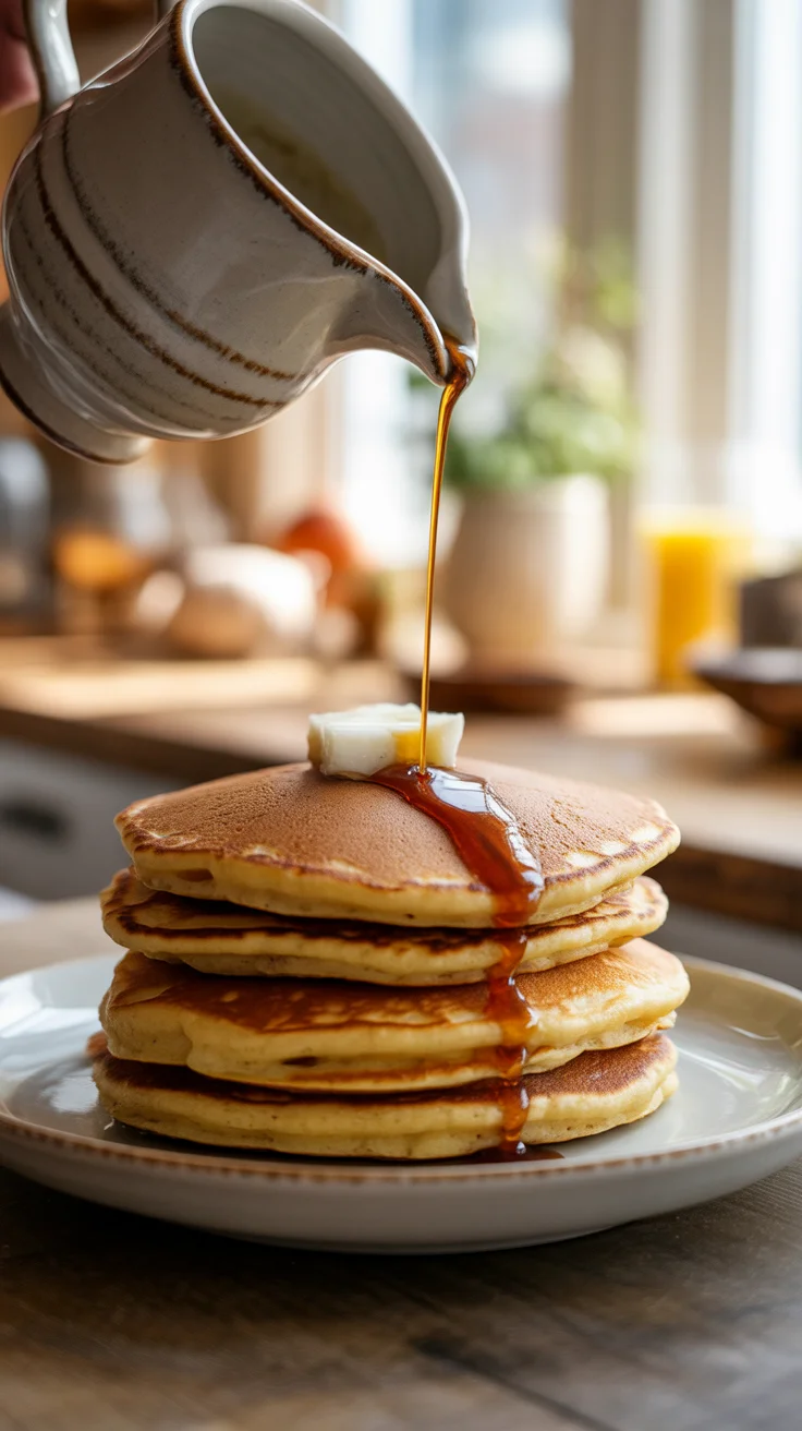 Fluffiest Kefir Pancakes (buttermilk)