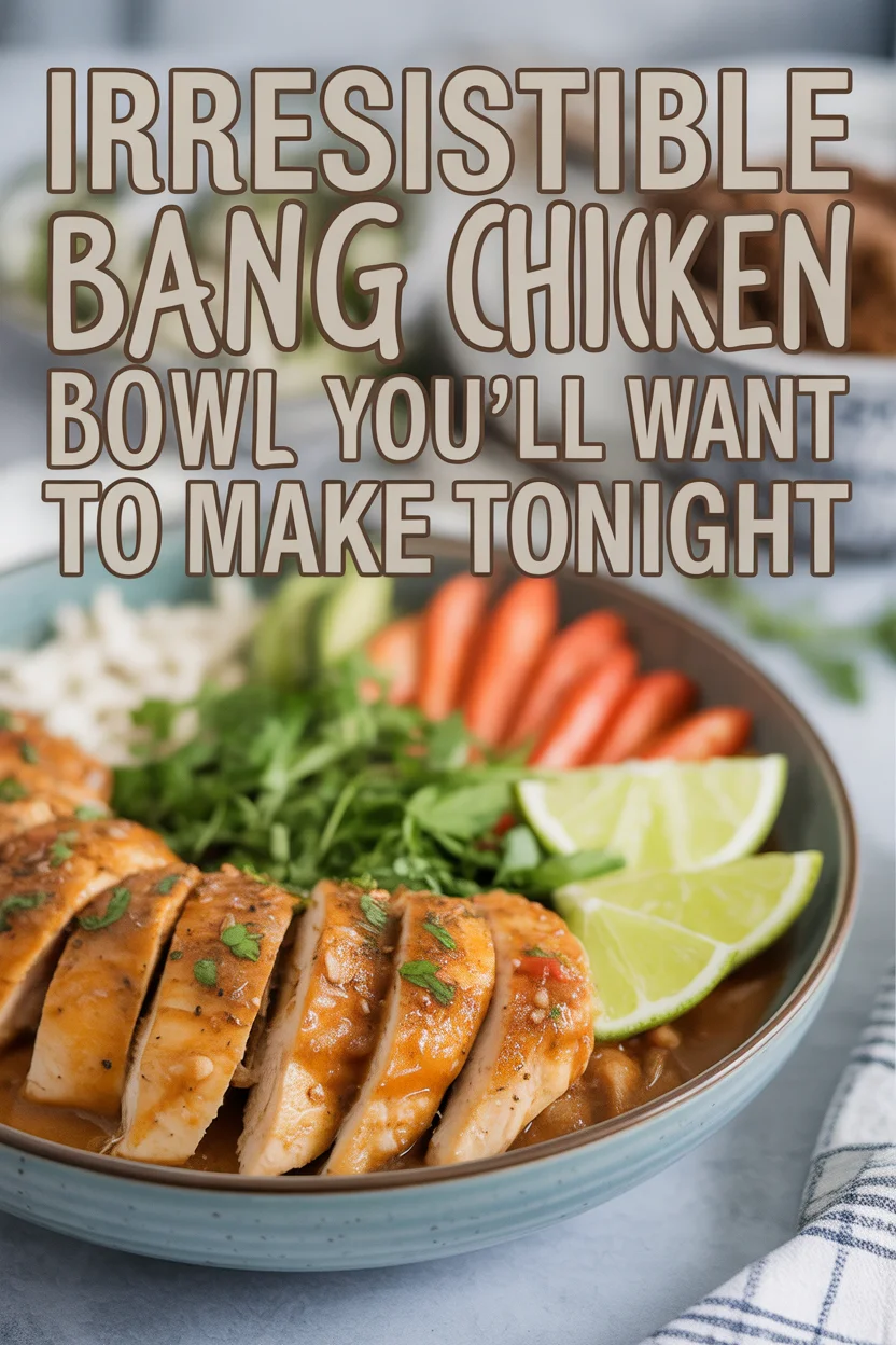 Irresistible Bang Bang Chicken Bowl You’ll Want to Make Tonight