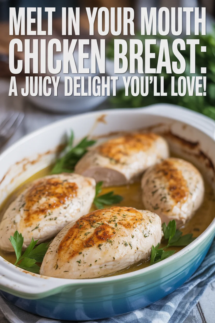 Melt In Your Mouth Chicken Breast