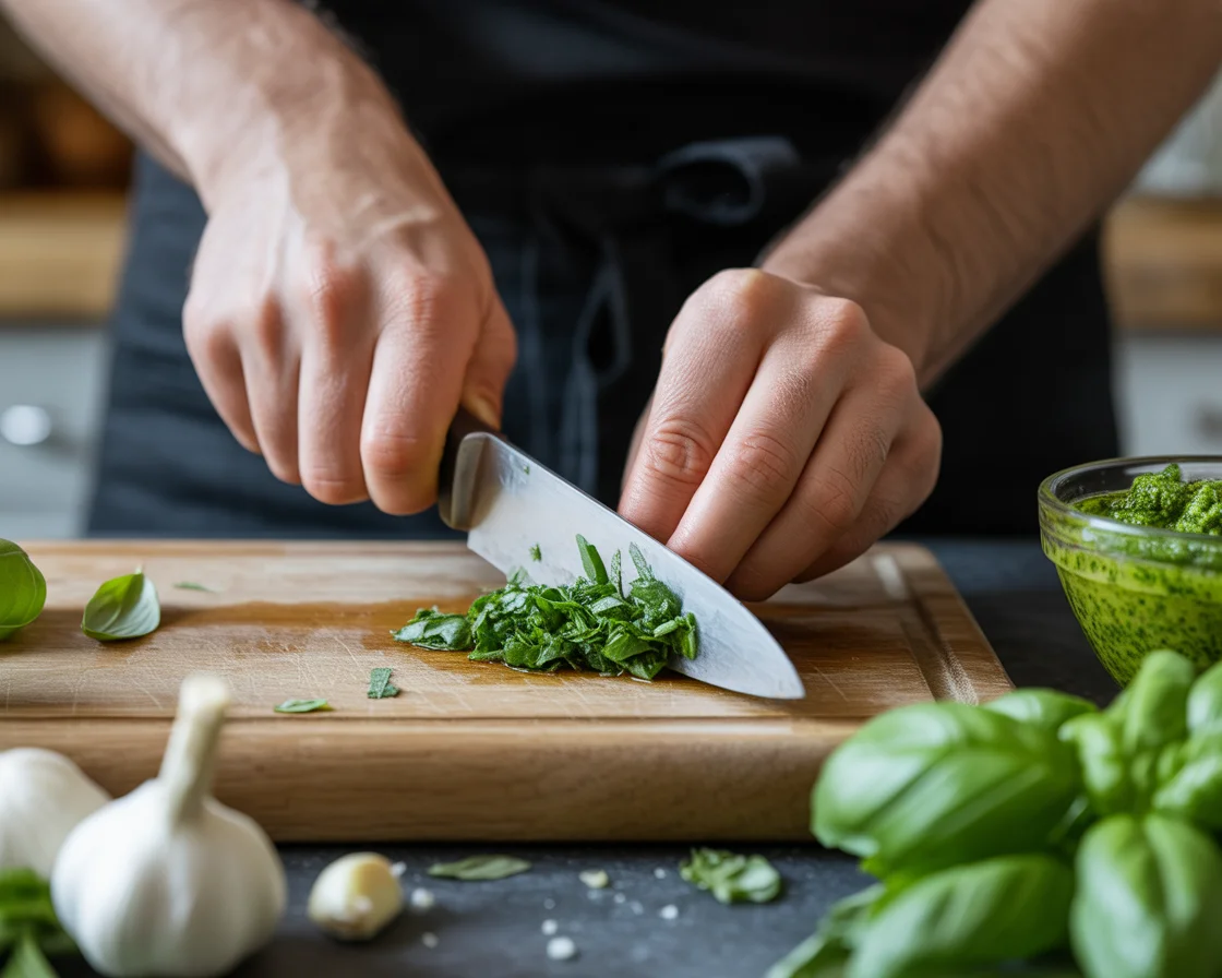 Pesto Chicken Flatbread