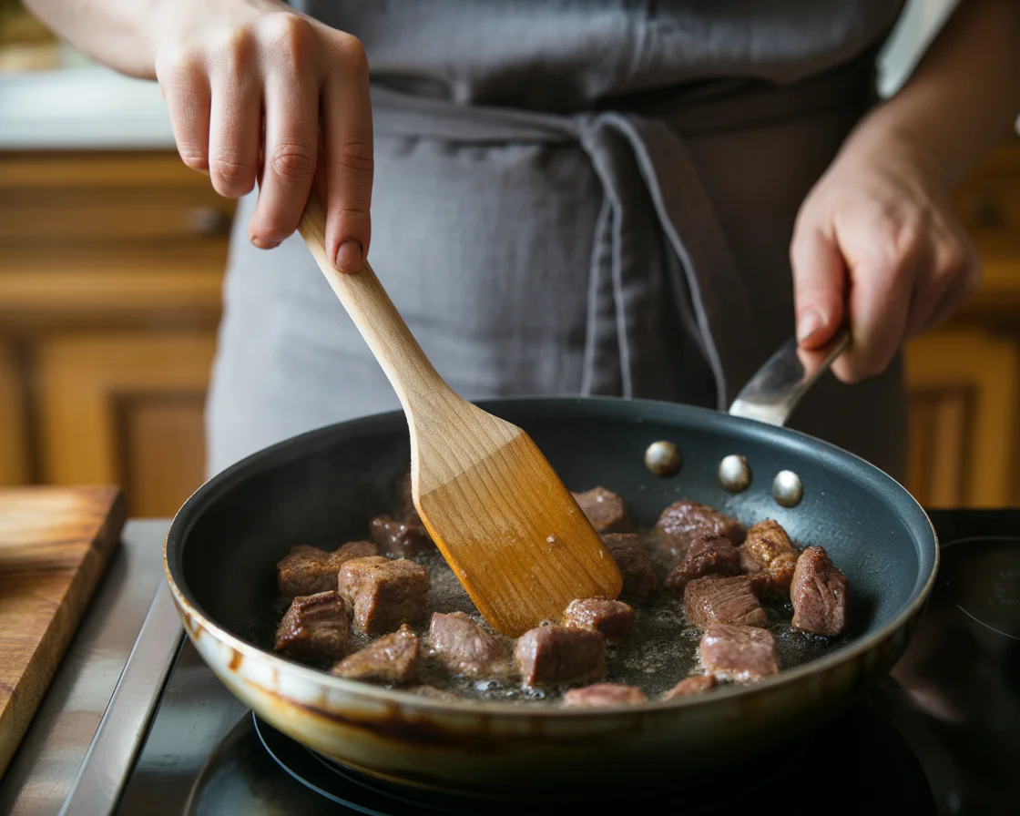 Savor Garlic Butter Steak Bites with a Rich Parmesan Cream Sauce