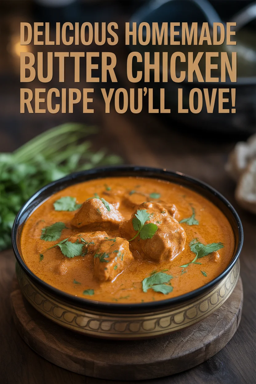 Homemade Butter Chicken Recipe