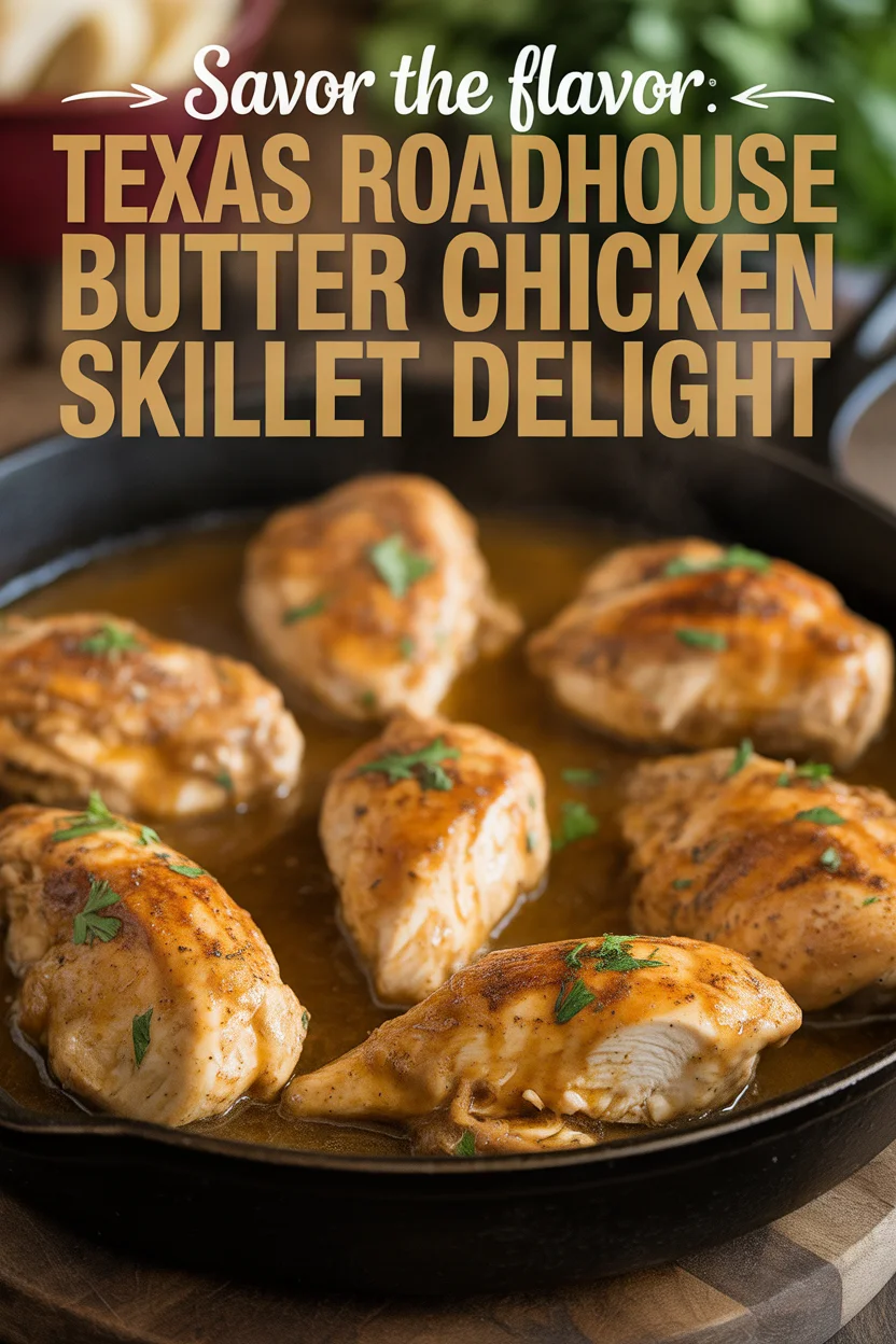 Texas Roadhouse Butter Chicken Skillet