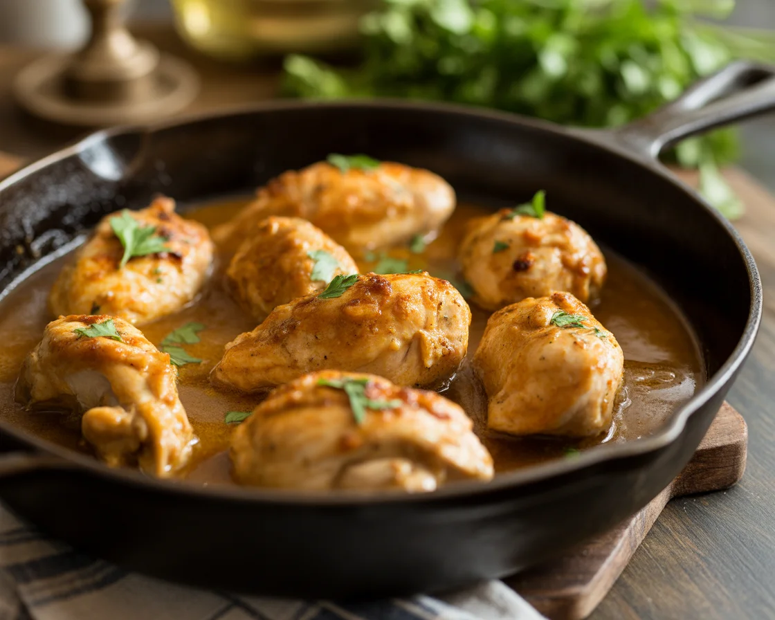 Texas Roadhouse Butter Chicken Skillet