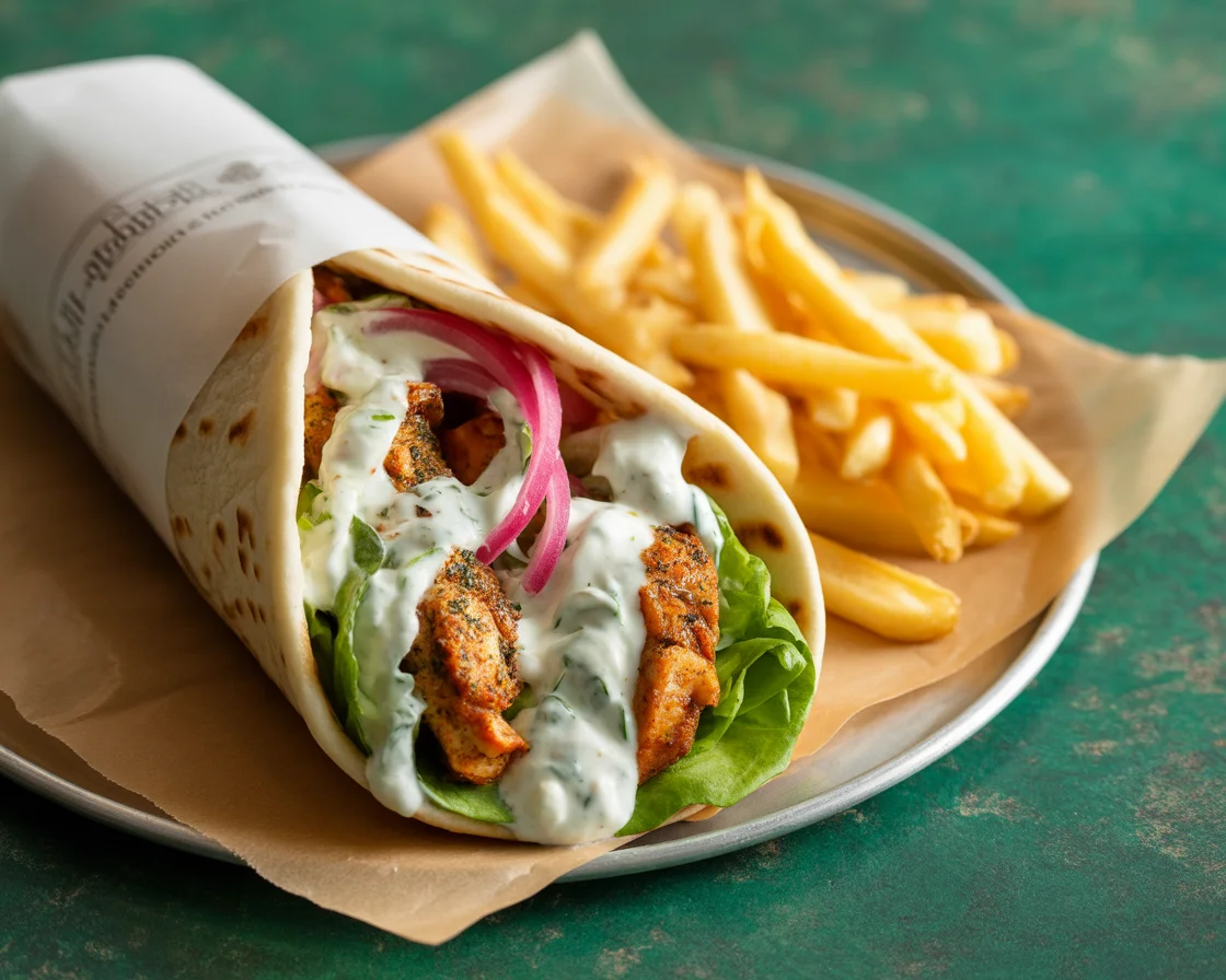 Savory Mediterranean Chicken Gyros with Creamy Feta Tzatziki Delight!