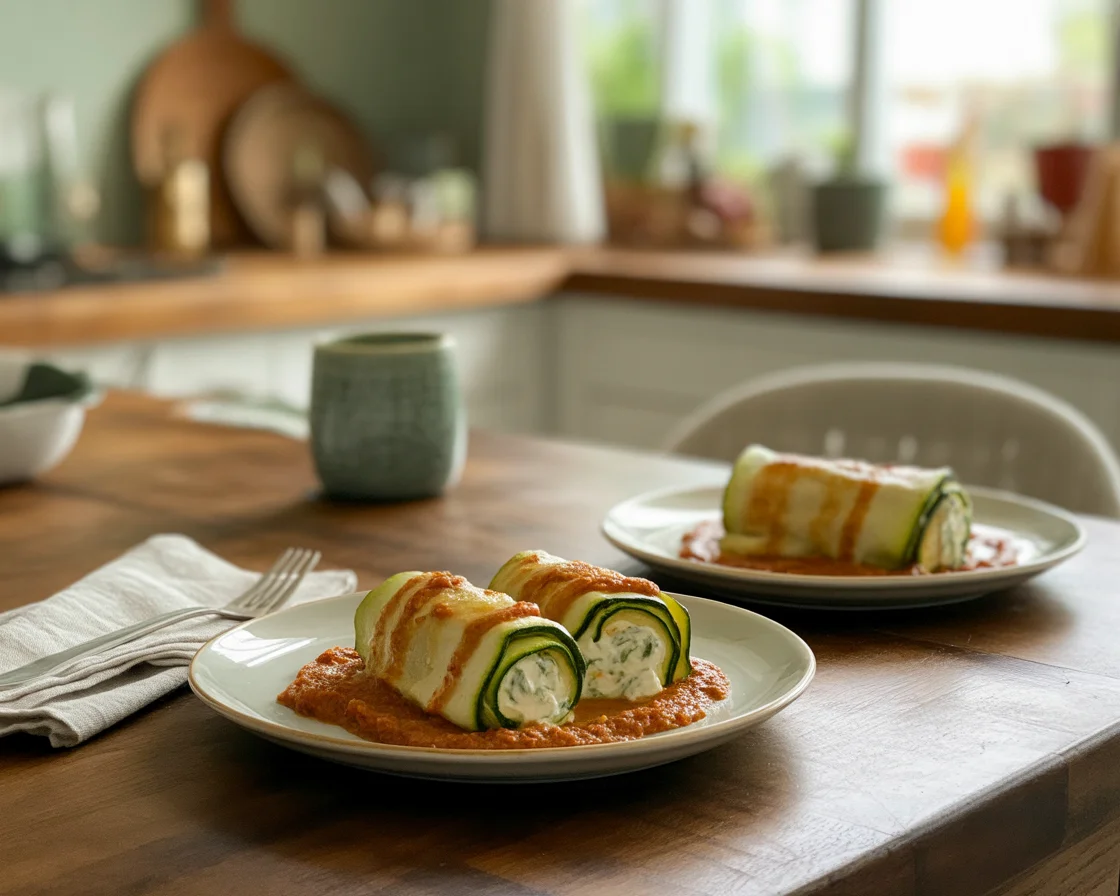 Vegan Zucchini Rollatini