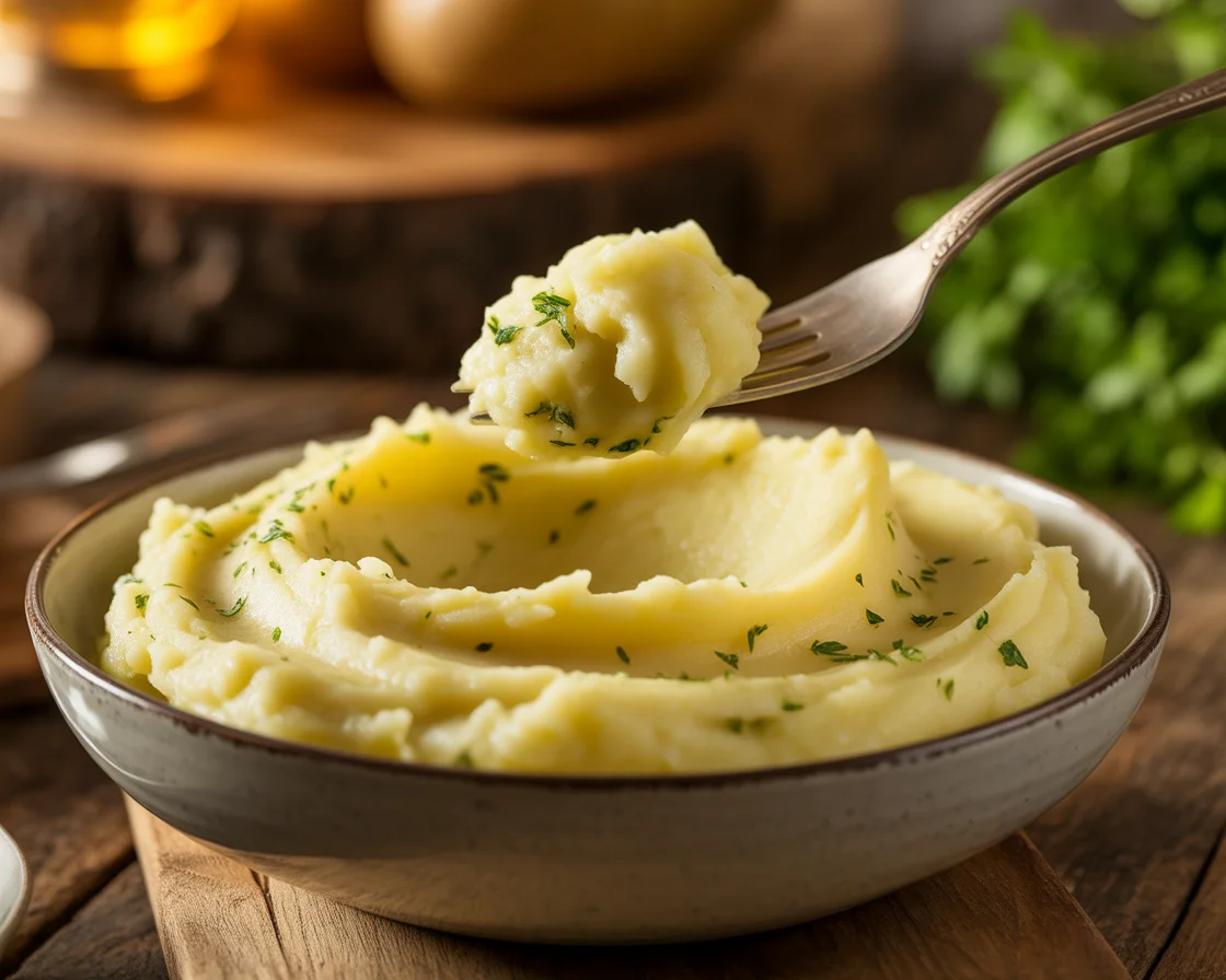 Rosemary Garlic Mashed Potatoes – Creamy Comfort on a Plate